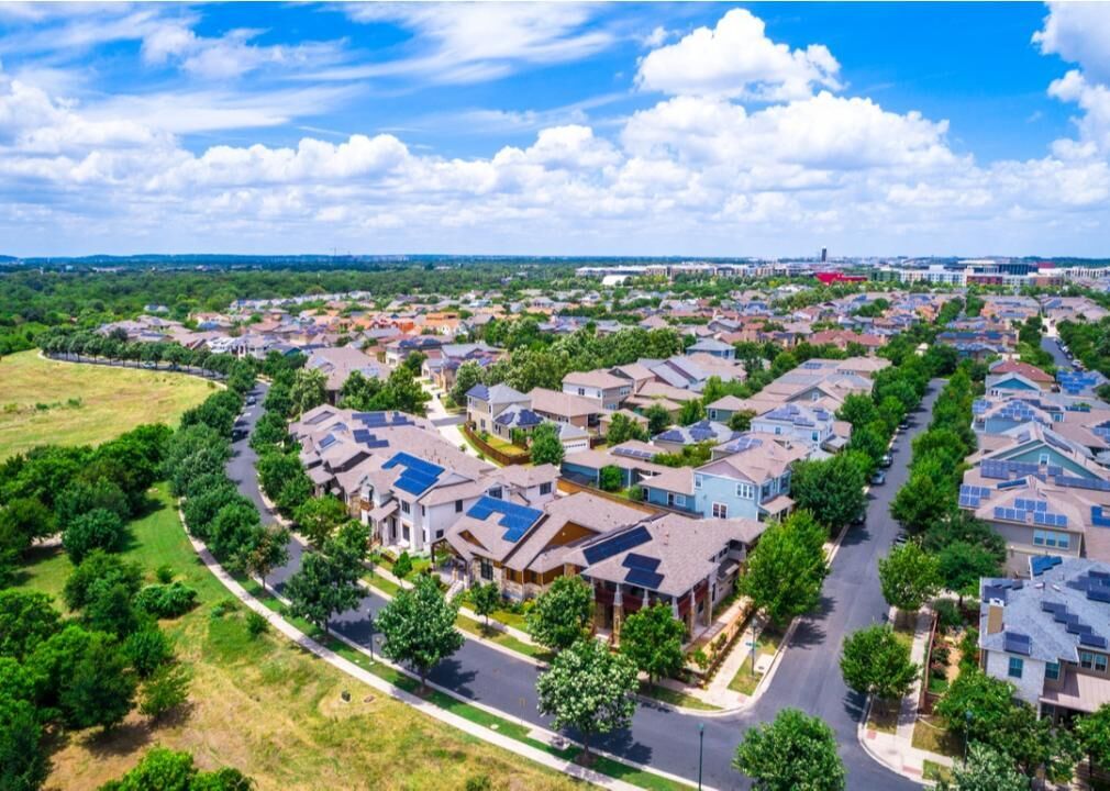 Fastest-growing cities are located in Sun Belt states